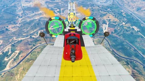 GTA 5 PIKACHU MEGA RAMP Part 8