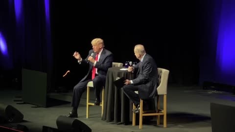 POTUS Trump And Bill O'Reilly History Tour - Houston Toyota Center 12/18/21