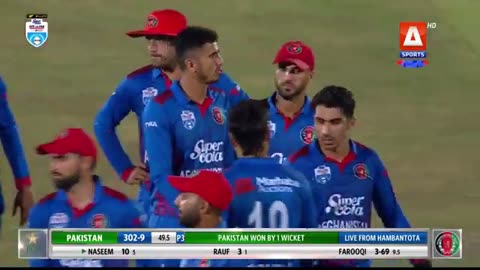 Pakistan vs Afghanistan 2nd ODI highlights