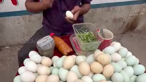 Boild eggs selling on street 🔥