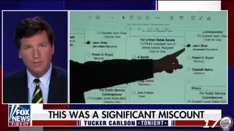 Tucker Airs Hard Evidence of Voter Fraud in Georgia and BREAKS THE INTERNET