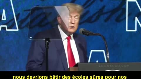 Donald Trump - NRA - construire des écoles sûres - Police