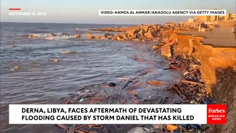 New Footage Emerges the aftermath of Deadly Flooding in Derna ,Libya