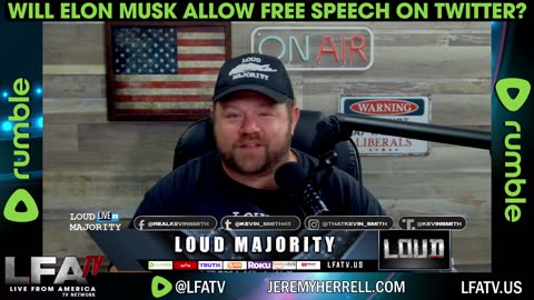 WILL ELON MUSK ALLOW FREE SPEECH ON TWITTER?