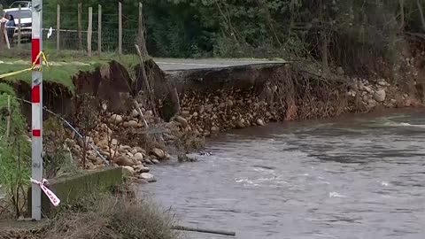 House near collapse after heavy rains hit Chile