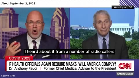 Must Watch CNN calls out Dr. Anthony Fauci regarding the overwhelming mask studies