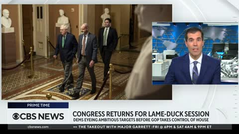 Democrats eye ambitious targets during lame-duck session