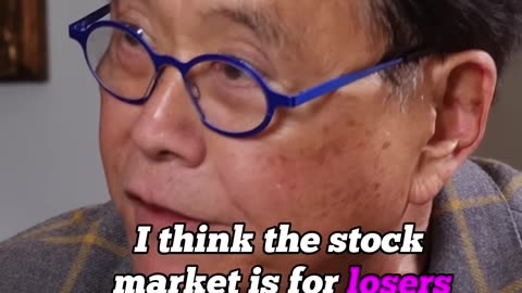 Does stock market make you Rich/ Robert Kiyosaki #investing #financialeducation 🤑#shorts #vpmotion