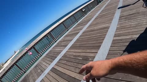 Saltwater PIER FISHING with Shrimp!