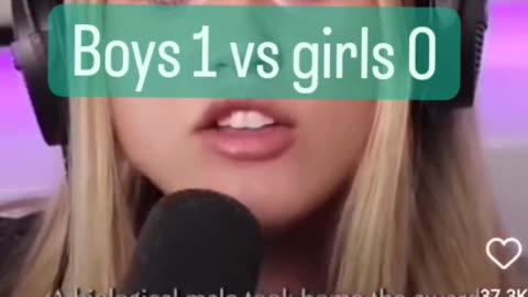 Male vs female debate settled boys rulle girls drool #1 a win is a win