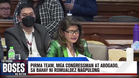 PIRMA Lead Convenor Oñate, napaamin na sa bahay mismo ni Speaker Romualdez naganap ang meeting nila