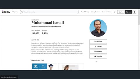 Create A Udemy Instructor Profile