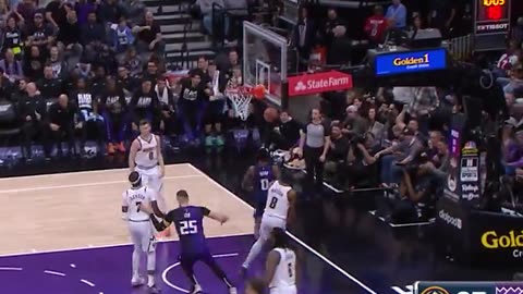 NBA - Malik Monk starts with authority! Kings Nuggets