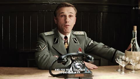 Let's discuss the prospect of ending the war tonight. - Inglourious Basterds #shorts