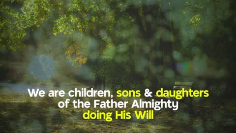 WHEN YOU FOLLOW THE FATHER’S WILL, DON’T WORRY