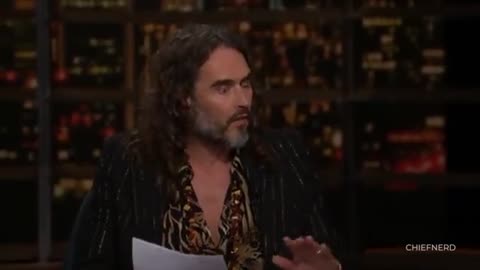 Russell Brand just went on Bill Maher and burned down Pfizer