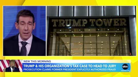 Tax fraud case against Trump Organization to head to jury Monday