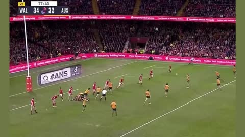 AUSTRALIA VS WALES-A TRUE RUGBY CLASSIC