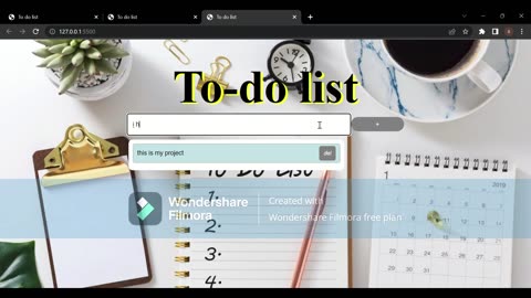 TO-DO LIST PROJECT USING(HTML,CSS AND JAVASCRIPT)