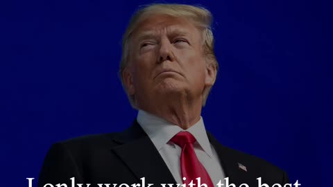 Donald Trump Quote - I only work...