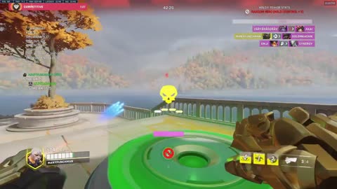 Repeatedly punching people off the map with Doomfist