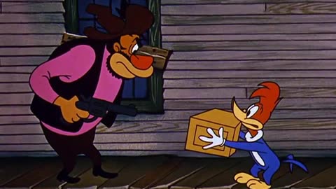 WOODY WOODPECKER - 086 - Half Empty Saddles