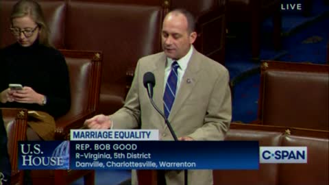 Rep. Bob Good Delivers Spectacular Defense of Biblical Marriage