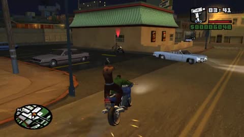 Motorcycle Chase GTA San Andreas