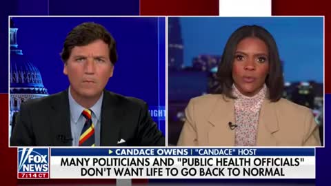 Tucker and Candace Owens DISMANTLE the Left's COVID Mandate Logic