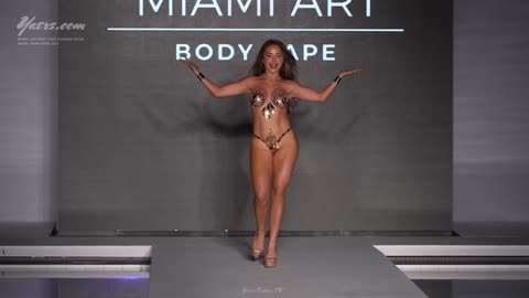 Miami Art Body Tape Fashion Show - Miami Swim Week 2023 - Planet Fashion TV - Full Show 4K60