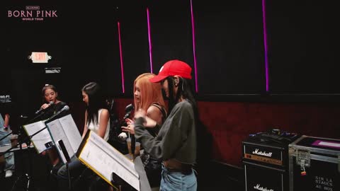 BLACKPINK WORLD TOUR [BORN PINK] BAND PRACTICE SKETCH - sketsa praktek band