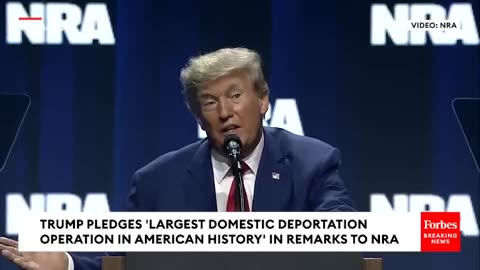 Trump Pledges To Carry Out 'The Largest Domestic Deportation Operation In American History'