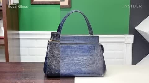 How A Celine Crocodile Handbag Is Professionally Restored Refurbished