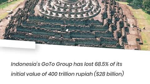 Indonesia’s GoTo has lost almost 70% of its valuation since its April IPO