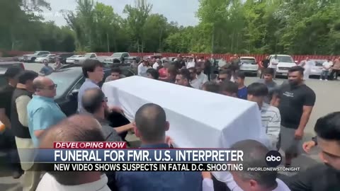 Funeral for former US interpreter as new surveillance video emerges | WNT