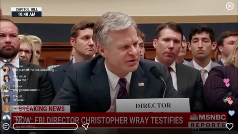 FBI DIRECTOR WRaY FACES CRITISISM house republicians during testimoney