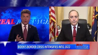 REAL AMERICA -- Dan Ball W/ Rep. Andy Biggs, Southern Border Invasion Is Treasonous, 2/2/22