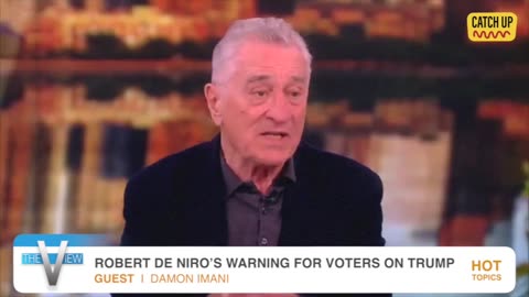 Damon Imani - Robert De Niro Faces The Reality of Trump