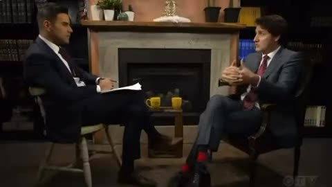 Justin Trudeau's year end interview with CTV’s Omar Sachedina. So arrogant!