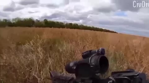 A fighter of the International Legion captures a russian occupier.