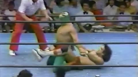 (1981.08.22) Ricky Steamboat vs Mil Mascaras - AJPW