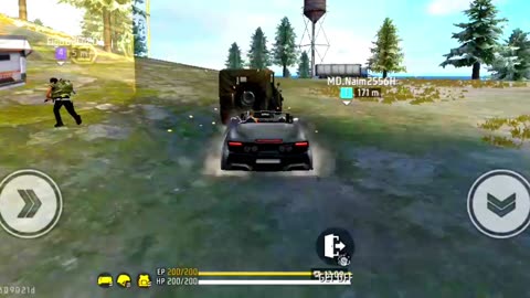 Car damage in free fire