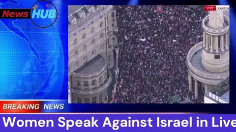 A Jewish woman speaks out against the Israeli Government Live on TV.