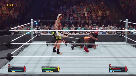 WWE 2K23: Roman Reigns VS Solo Sikoa VS Jey Uso VS Jimmy Uso - Highlights