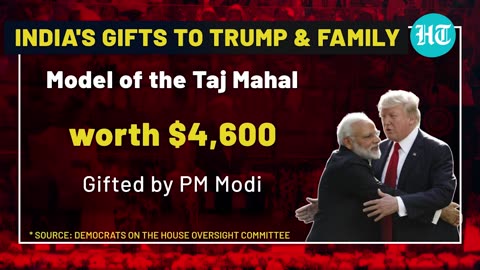 Taj Mahal, gold bracelet 8 more: Why Donald Trump 'hid' gifts received from P...