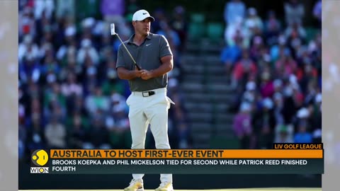 LIV Golf league: Australia to host first-ever event | WION Sports