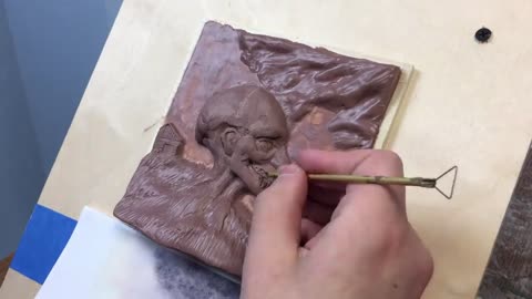 'Scary Stories to Tell in the Dark' Sculpture - Timelapse