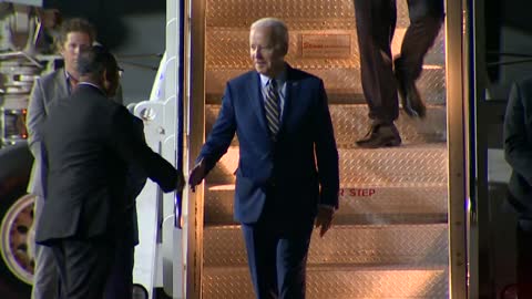 Biden arrives in Bali for the G20 Summit