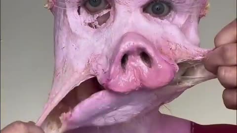 I’m Peppa Pig makeup removal