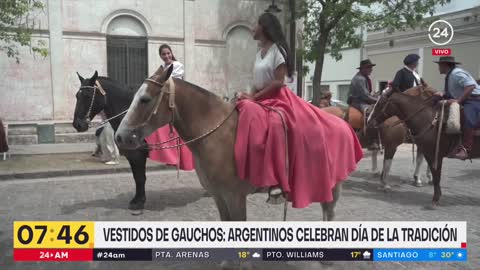 Argentina celebró el Día de la Tradición